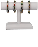 Multi-Colored Glass Beaded Bracelet
